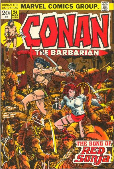Conan The Barbarian (1970)   n° 24 - Marvel Comics