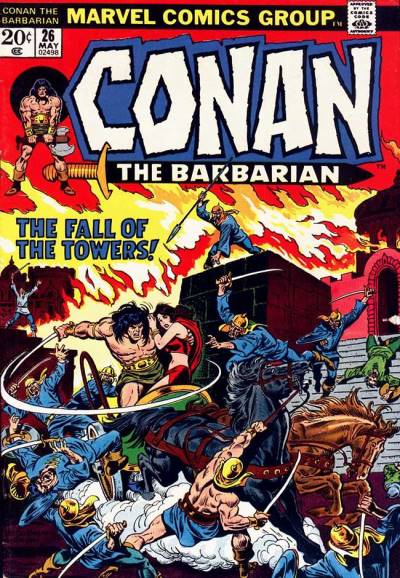 Conan The Barbarian (1970)   n° 26 - Marvel Comics