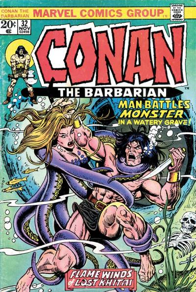 Conan The Barbarian (1970)   n° 32 - Marvel Comics