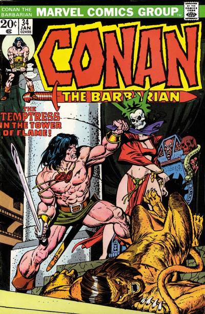 Conan The Barbarian (1970)   n° 34 - Marvel Comics