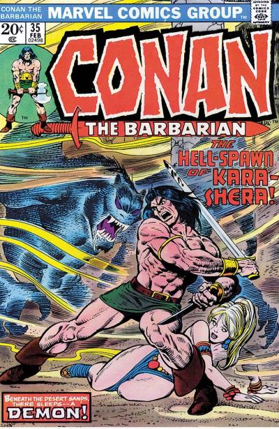 Conan The Barbarian (1970)   n° 35 - Marvel Comics