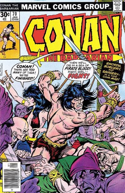 Conan The Barbarian (1970)   n° 70 - Marvel Comics