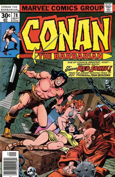 Conan The Barbarian (1970)   n° 78 - Marvel Comics