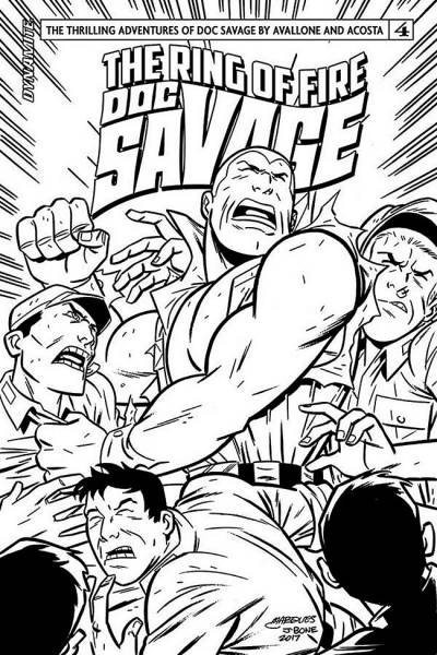 Doc Savage: The Ring of Fire   n° 4 - Dynamite Entertainment