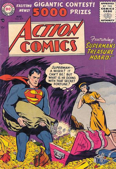 Action Comics (1938)   n° 219 - DC Comics