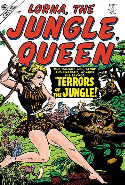 Lorna, The Jungle Queen (1953)   n° 1 - Atlas Comics