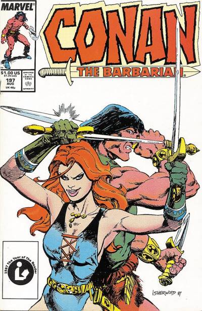Conan The Barbarian (1970)   n° 197 - Marvel Comics