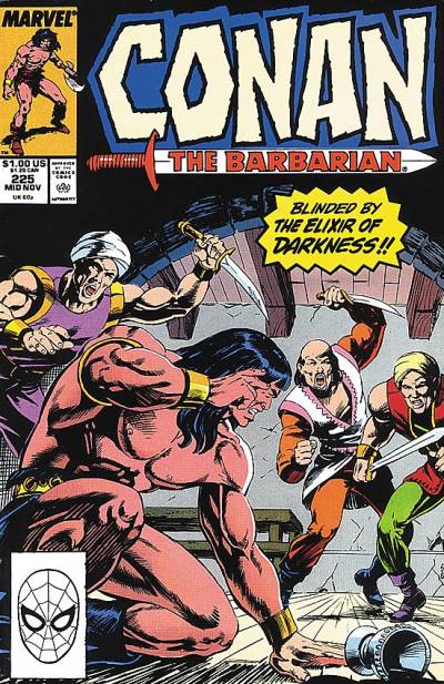 Conan The Barbarian (1970)   n° 225 - Marvel Comics