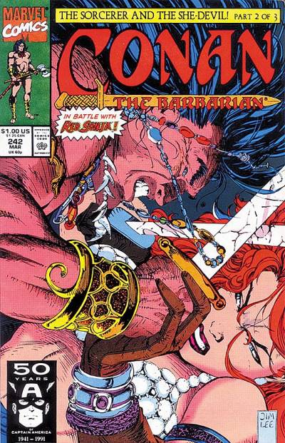 Conan The Barbarian (1970)   n° 242 - Marvel Comics