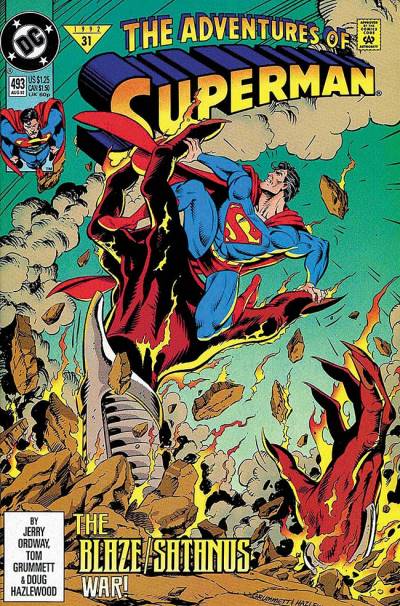 Adventures of Superman (1987)   n° 493 - DC Comics