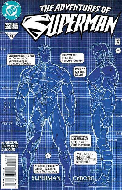 Adventures of Superman (1987)   n° 551 - DC Comics