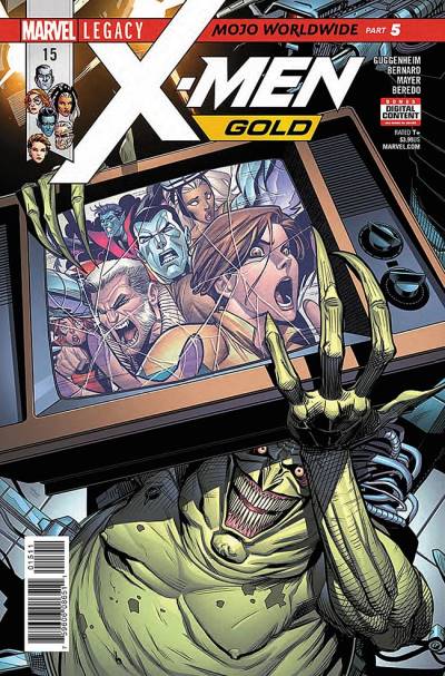X-Men: Gold (2017)   n° 15 - Marvel Comics