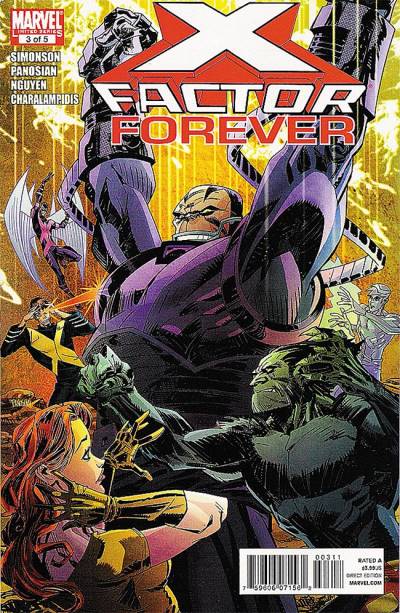X-Factor Forever (2010)   n° 3 - Marvel Comics