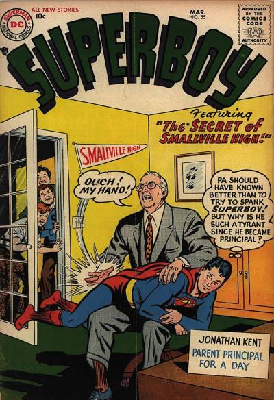 Superboy (1949)   n° 55 - DC Comics