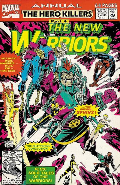 New Warriors Annual (1990)   n° 2 - Marvel Comics