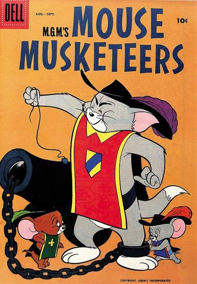 M.G.M.'S Mouse Musketeers (1957)   n° 14 - Dell