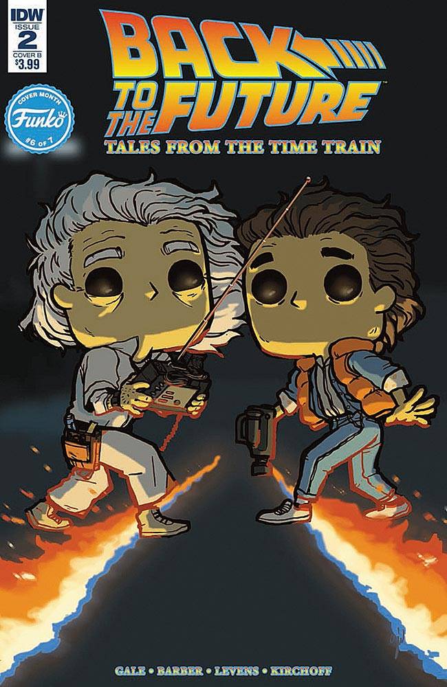 time train back to the future