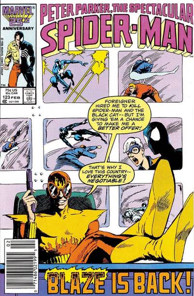 Peter Parker, The Spectacular Spider-Man (1976)   n° 123 - Marvel Comics