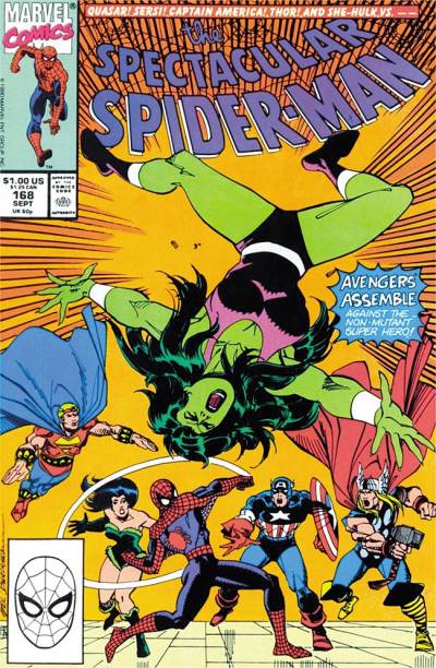 Peter Parker, The Spectacular Spider-Man (1976)   n° 168 - Marvel Comics