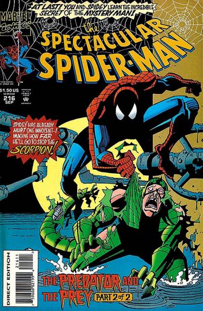 Peter Parker, The Spectacular Spider-Man (1976)   n° 216 - Marvel Comics