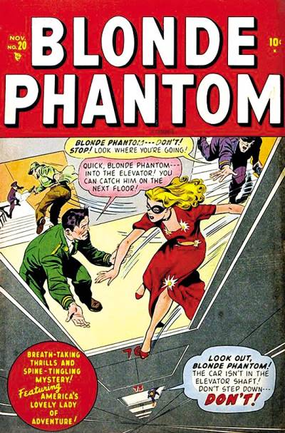 Blonde Phantom Comics (1946)   n° 20 - Timely Publications