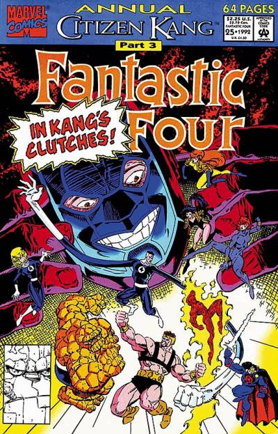 Fantastic Four Annual (1963)   n° 25 - Marvel Comics
