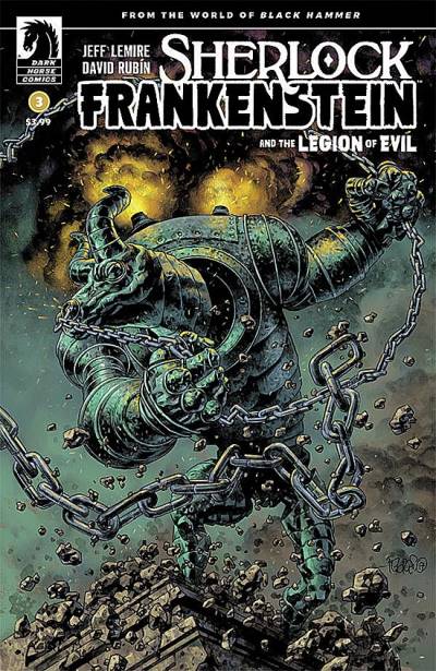 Sherlock Frankenstein & The Legion of Evil   n° 3 - Dark Horse Comics