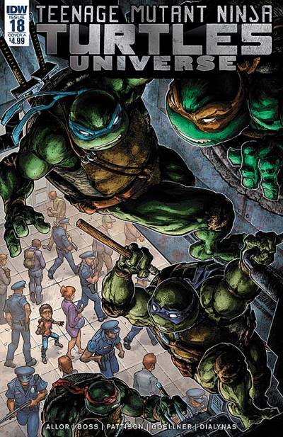 Teenage Mutant Ninja Turtles Universe (2016)   n° 18 - Idw Publishing