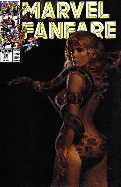 Marvel Fanfare (1982)   n° 56 - Marvel Comics