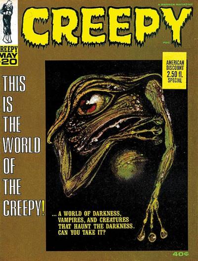 Creepy (1964)   n° 20 - Warren Publishing