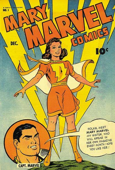 Mary Marvel (1945)   n° 1 - Fawcett