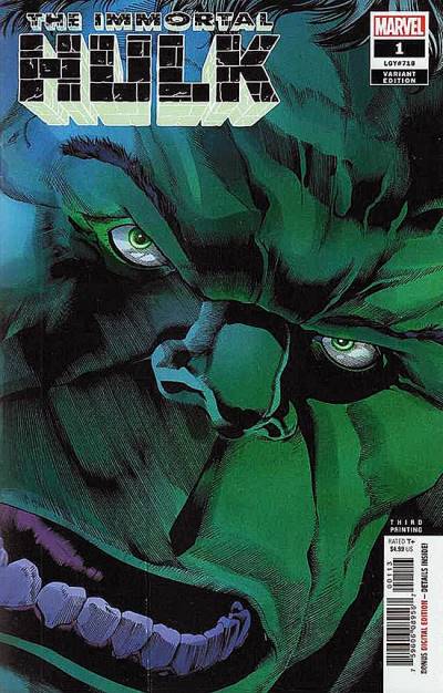 Immortal Hulk, The (2018)   n° 1 - Marvel Comics