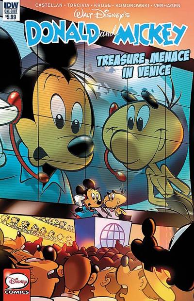 Donald And Mickey   n° 3 - Idw Publishing