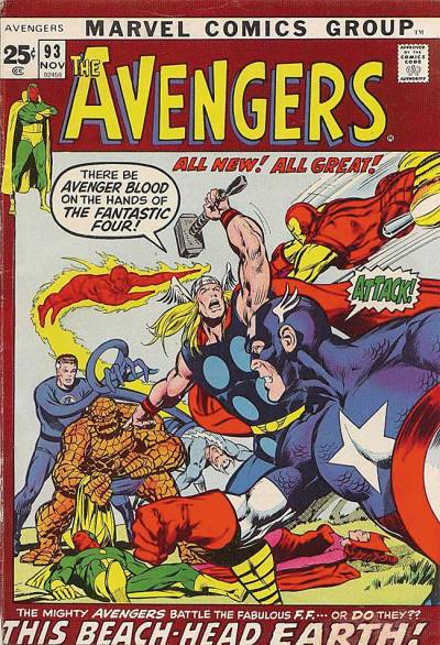Avengers, The (1963)   n° 93 - Marvel Comics
