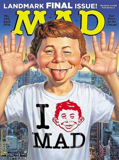 Mad (1952)   n° 550 - E. C. Publications