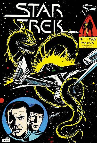 Star Trek (1982) n° 1 - Atlantic Förlags Ab