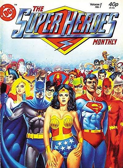 Super Heroes Monthly (1981)   n° 1 - London Editions Magazines