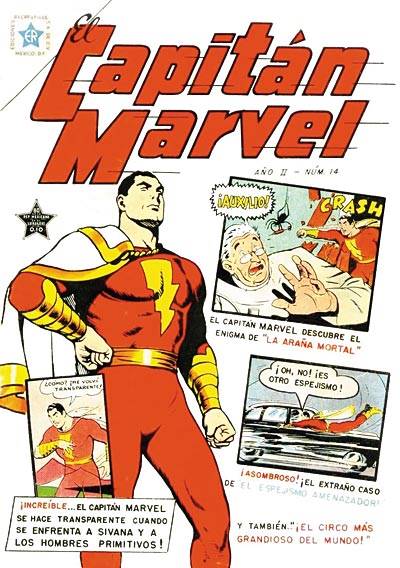 Capitán Marvel n° 14 - Editorial Novaro