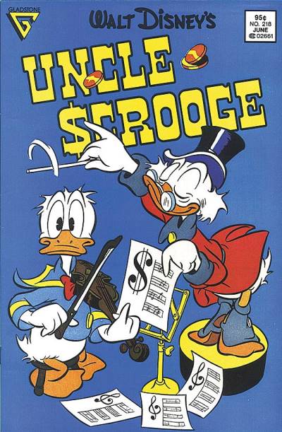 Uncle Scrooge (1986)   n° 218 - Gladstone