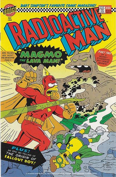 Radioactive Man (1993)   n° 2 - Bongo Comics Group