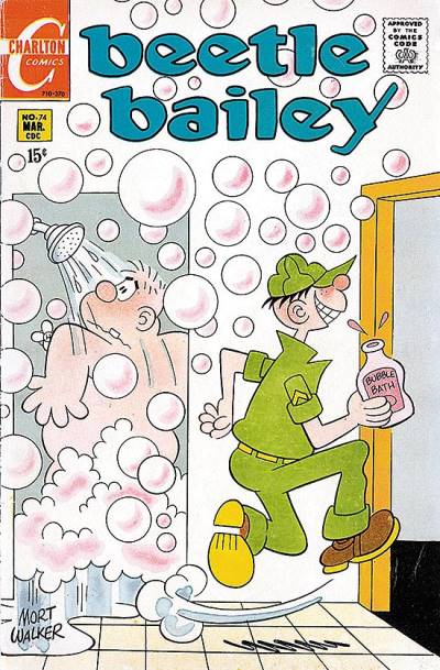 Beetle Bailey (1969)   n° 74 - Charlton Comics