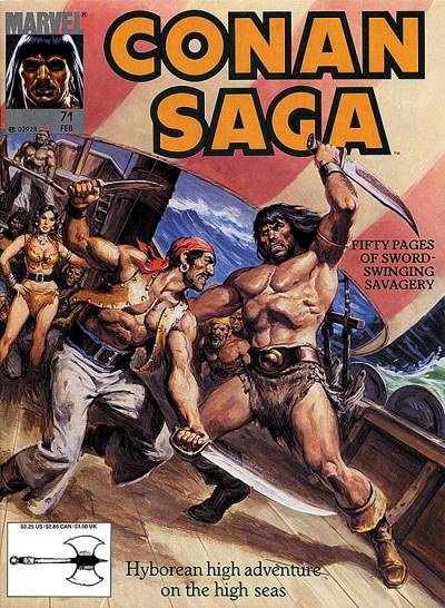 Conan Saga (1987)   n° 71 - Marvel Comics