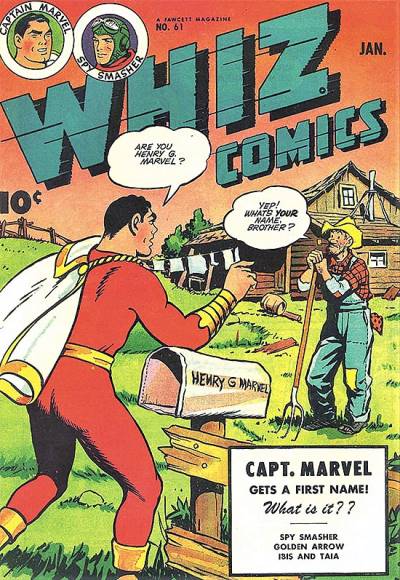 Whiz Comics (1940)   n° 61 - Fawcett