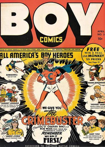 Boy Comics (1942)   n° 3 - Lev Gleason