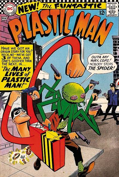 Plastic Man (1966)   n° 2 - DC Comics