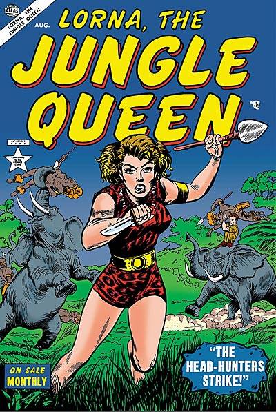 Lorna, The Jungle Queen (1953)   n° 2 - Atlas Comics