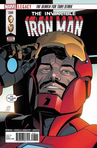 Invincible Iron Man (2017)   n° 599 - Marvel Comics