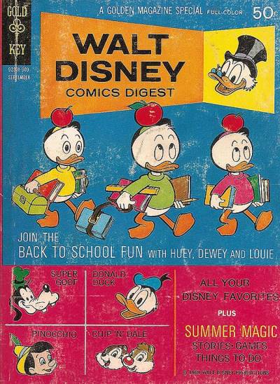 Walt Disney Comics Digest (1968)   n° 15 - Gold Key
