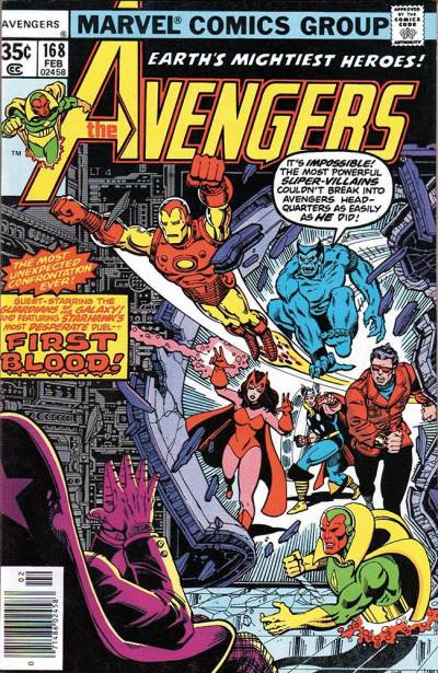 Avengers, The (1963)   n° 168 - Marvel Comics
