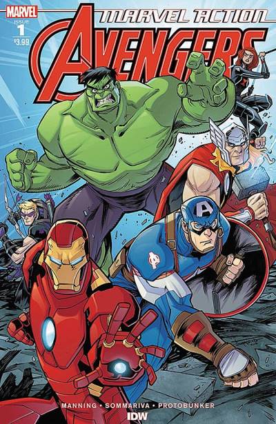 Marvel Action: Avengers (2018)   n° 1 - Idw Publishing